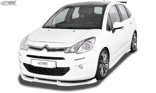 Front Spoiler VARIO-X for CITROEN C3 2013-2017 Front Lip Splitter - RDX - RDX - RDFAVX30881
