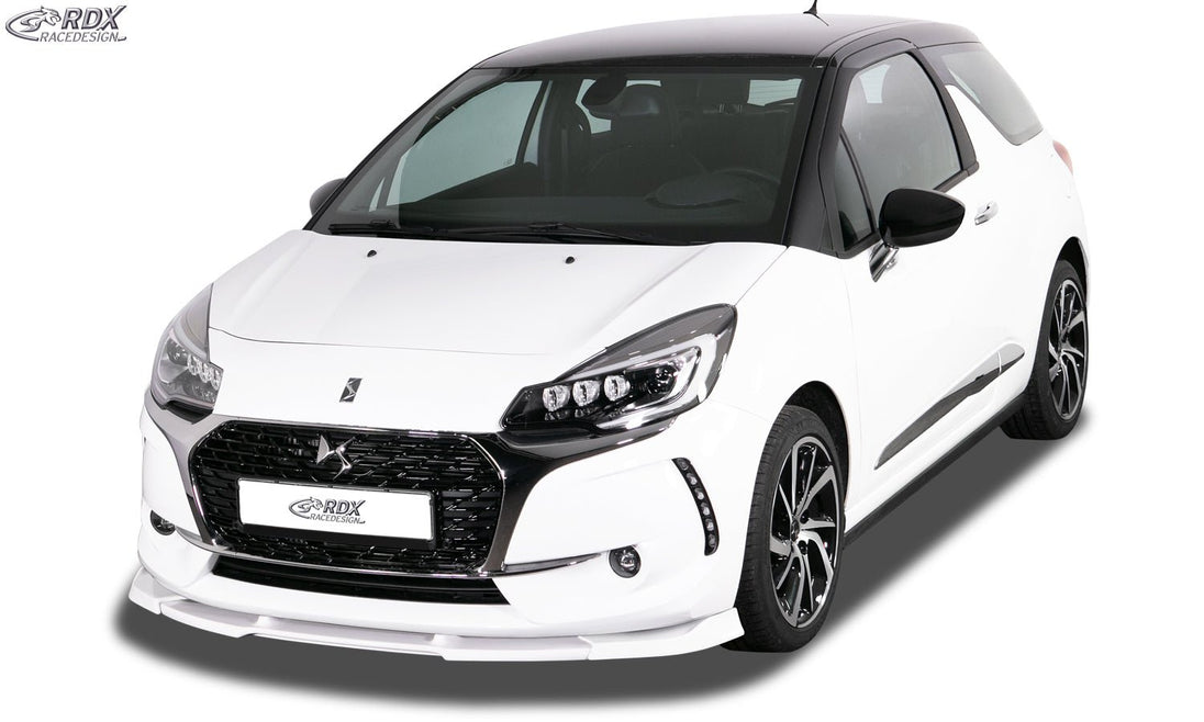 Front Spoiler VARIO-X for CITROEN DS3 (2016+) Front Lip Splitter - RDX - RDX - RDFAVX30869