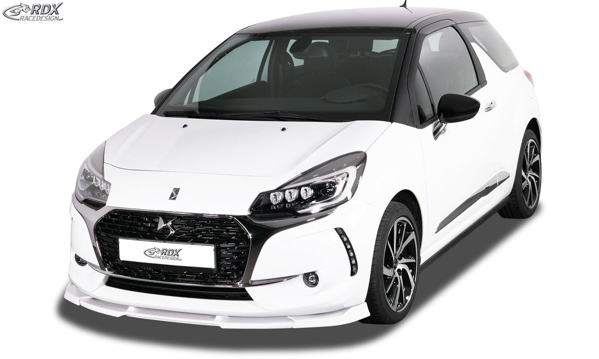 Front Spoiler VARIO-X for CITROEN DS3 (2016+) Front Lip Splitter - RDX - RDX - RDFAVX30869