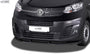 Front Spoiler VARIO-X for CITROEN Jumpy / Dispatch / Spacetourer (V) & FIAT Ulysse / Scudo (V) & OPEL / VAUXHALL Zafira / Vivaro (V) & PEUGEOT Expert / Traveller (V) & TOYOTA ProAce / ProAce Verso (V) Front Lip Splitter - RDX - RDX - RDFAVX30219