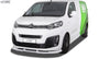 Front Spoiler VARIO-X for CITROEN Jumpy / Dispatch / Spacetourer (V) & FIAT Ulysse / Scudo (V) & OPEL / VAUXHALL Zafira / Vivaro (V) & PEUGEOT Expert / Traveller (V) & TOYOTA ProAce / ProAce Verso (V) Front Lip Splitter - RDX - RDX - RDFAVX30219