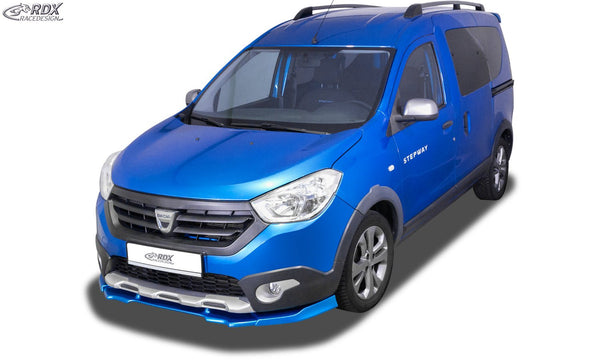 Spoiler delantero VARIO-X para DACIA Dokker Stepway (SD) y Lodgy Stepway (SD), divisor de labio delantero - RDX