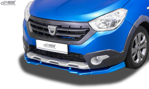 Spoiler delantero VARIO-X para DACIA Dokker Stepway (SD) y Lodgy Stepway (SD), divisor de labio delantero - RDX