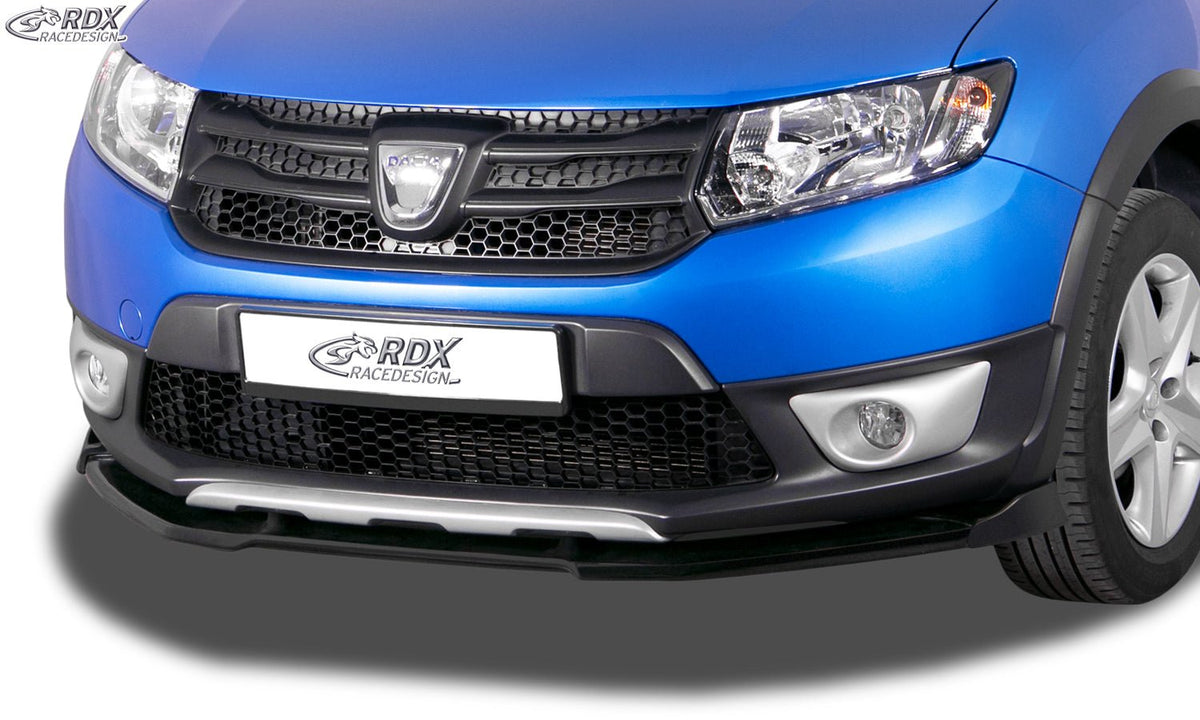 Front Spoiler VARIO-X for DACIA Sandero 2 Stepway Front Lip Splitter - RDX - RDX - RDFAVX30903
