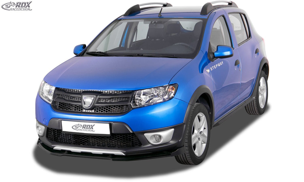 Front Spoiler VARIO-X for DACIA Sandero 2 Stepway Front Lip Splitter - RDX - RDX - RDFAVX30903