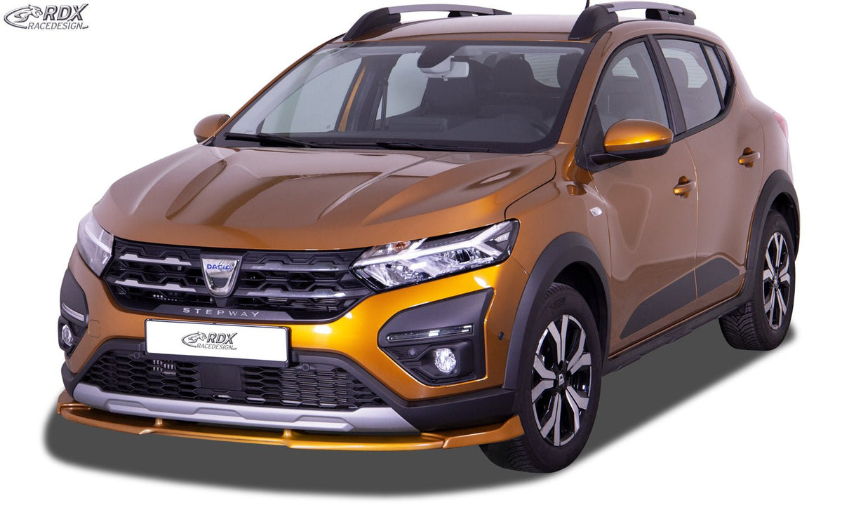 Front Spoiler VARIO-X for DACIA Sandero 3 OR Jogger Stepway (2021+) Front Lip Splitter - RDX - RDX - RDFAVX30126