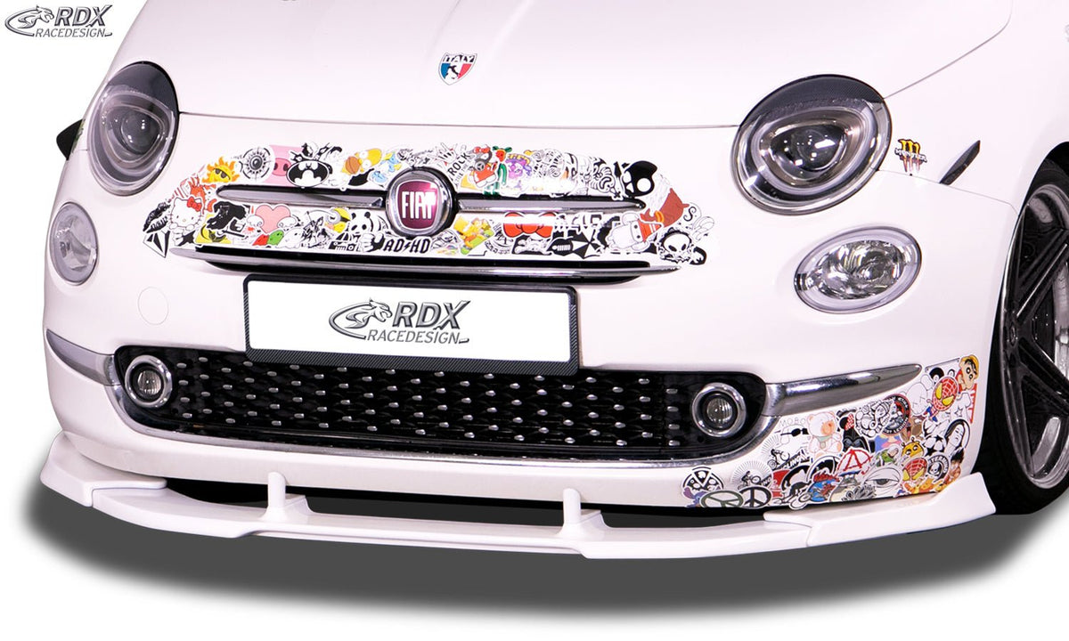 RDX VARIO-X front lip splitter for the Fiat 500 (2016+) – image 1 of 3
