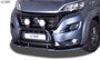 Front Spoiler VARIO-X for FIAT Ducato (2014-2024) & CITROEN Jumper / Relay (2014-2024) & OPEL / VAUXHALL Movano (2021-2024) & PEUGEOT Boxer (2014-2024) & RAM ProMaster (2013-2025) (with wheel arch extensions, eG Heavy / Maxi) Front Lip Splitter - RDX - RDFAVX30151