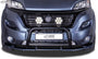Front Spoiler VARIO-X for FIAT Ducato (2014-2024) & CITROEN Jumper / Relay (2014-2024) & OPEL / VAUXHALL Movano (2021-2024) & PEUGEOT Boxer (2014-2024) & RAM ProMaster (2013-2025) (with wheel arch extensions, eG Heavy / Maxi) Front Lip Splitter - RDX - RDFAVX30151