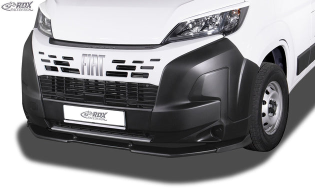 Front Spoiler VARIO-X for FIAT Ducato & CITROEN Jumper / Relay & PEUGEOT Boxer & OPEL / VAUXHALL Movano & TOYOTA ProAce Max & IVECO eSuperJolly & RAM ProMaster (2024-present) Front Lip Splitter - RDX - RDFAVX30268