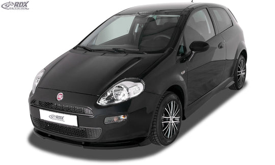 Front Spoiler VARIO-X for FIAT Punto (199) 2012-2018 Front Lip Splitter - RDX - Front Lip - RDX - RDFAVX30073
