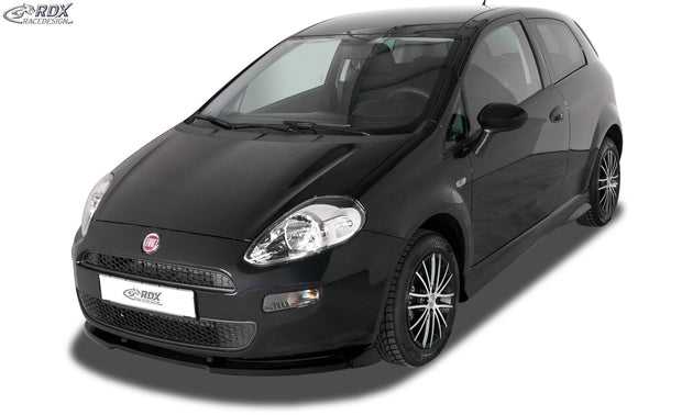 Front Spoiler VARIO-X for FIAT Punto (199) 2012-2018 Front Lip Splitter - RDX - Front Lip - RDX - RDFAVX30073