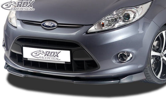 Front Spoiler VARIO-X for FORD Fiesta MK6 (MK7 in UK) (JA8 JR8) 2008-2012 Front Lip Splitter RDX - RDX - RDFAVX30251