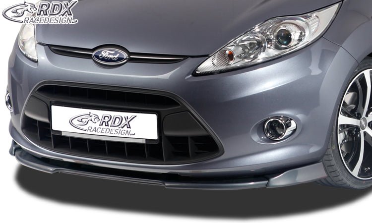 Front Spoiler VARIO-X for FORD Fiesta MK6 (MK7 in UK) (JA8 JR8) 2008-2012 Front Lip Splitter RDX - RDX - RDFAVX30251