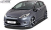Front Spoiler VARIO-X for FORD Fiesta MK6 (MK7 in UK) (JA8 JR8) 2008-2012 Front Lip Splitter RDX - RDX - RDFAVX30251