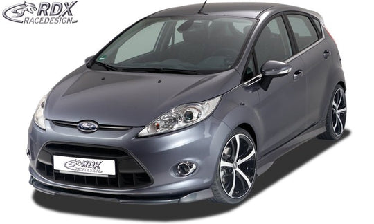 Front Spoiler VARIO-X for FORD Fiesta MK6 (MK7 in UK) (JA8 JR8) 2008-2012 Front Lip Splitter RDX - RDX - RDFAVX30251