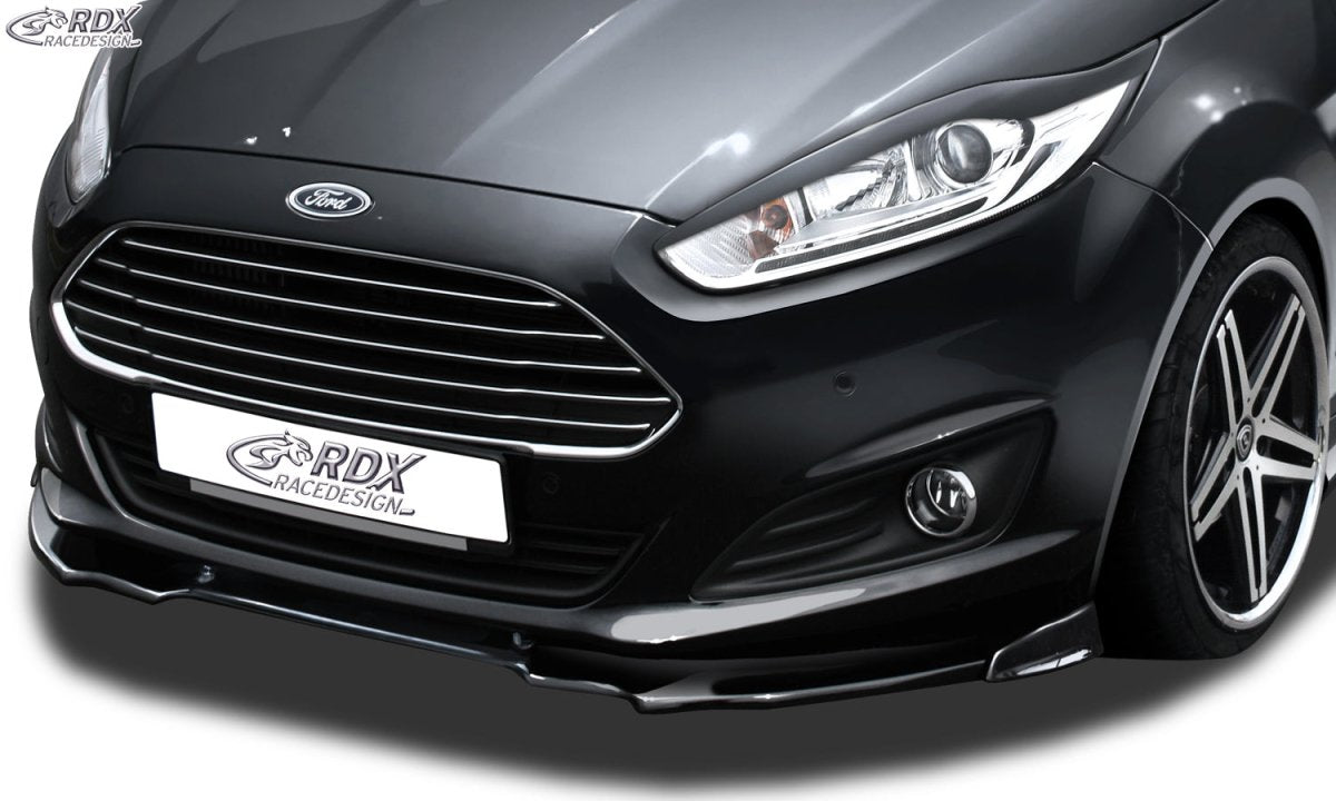 Front Spoiler VARIO-X for FORD Fiesta MK6 (MK7 in UK) (JA8 JR8) 2012-2017 Front Lip Splitter RDX - RDX - RDFAVX30709