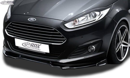Front Spoiler VARIO-X for FORD Fiesta MK6 (MK7 in UK) (JA8 JR8) 2012-2017 Front Lip Splitter RDX - RDX - RDFAVX30709