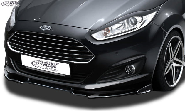 Front Spoiler VARIO-X for FORD Fiesta MK6 (MK7 in UK) (JA8 JR8) 2012-2017 Front Lip Splitter RDX - RDX - RDFAVX30709