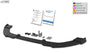 Front Spoiler VARIO-X for FORD Fiesta MK6 (MK7 in UK) (JA8 JR8) 2012-2017 Front Lip Splitter RDX - RDX - RDFAVX30709