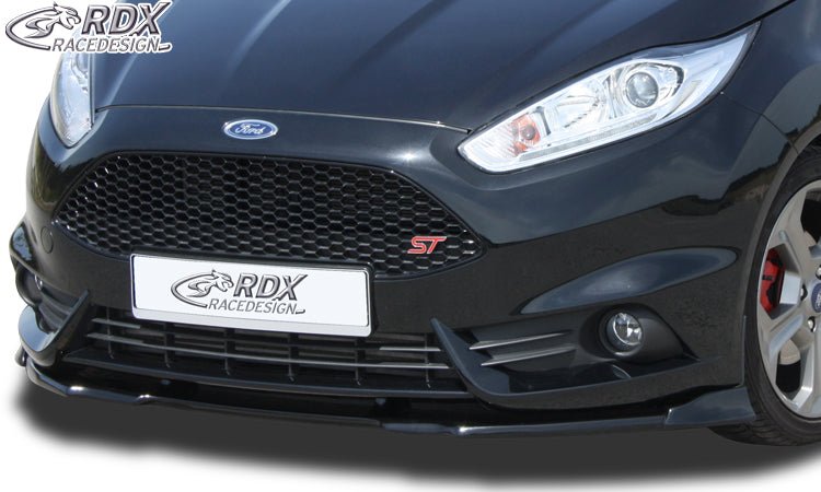 Front Spoiler VARIO-X for FORD Fiesta MK6 (MK7 in UK) (JA8 JR8) ST 2013-2017 Front Lip Splitter RDX - RDX - RDFAVX30668