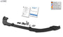 Front Spoiler VARIO-X for FORD Fiesta MK6 (MK7 in UK) (JA8 JR8) ST 2013-2017 Front Lip Splitter RDX - RDX - RDFAVX30668