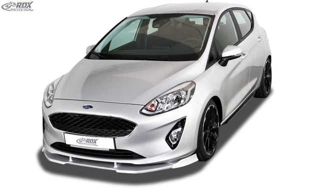 Front Spoiler VARIO-X for FORD Fiesta MK7 (MK8 in the UK) (JHH) / 2017-2022 Front Lip Splitter RDX - RDX - RDFAVX30856