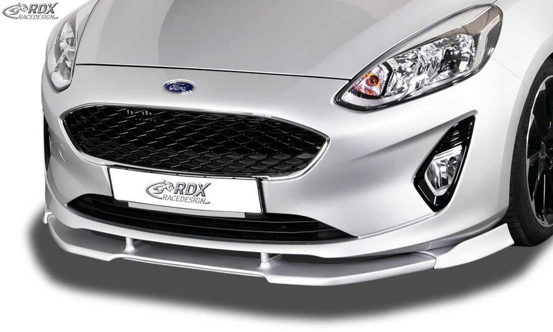 Front Spoiler VARIO-X for FORD Fiesta MK7 (MK8 in the UK) (JHH) / 2017-2022 Front Lip Splitter RDX - RDX - RDFAVX30856