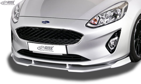 Front Spoiler VARIO-X for FORD Fiesta MK7 (MK8 in the UK) (JHH) / 2017-2022 Front Lip Splitter RDX - RDX - RDFAVX30856