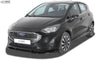 Front Spoiler VARIO-X for FORD Fiesta MK7 (MK8 in the UK) (JHH) / 2022-Present Front Lip Splitter RDX - RDX - RDFAVX30278