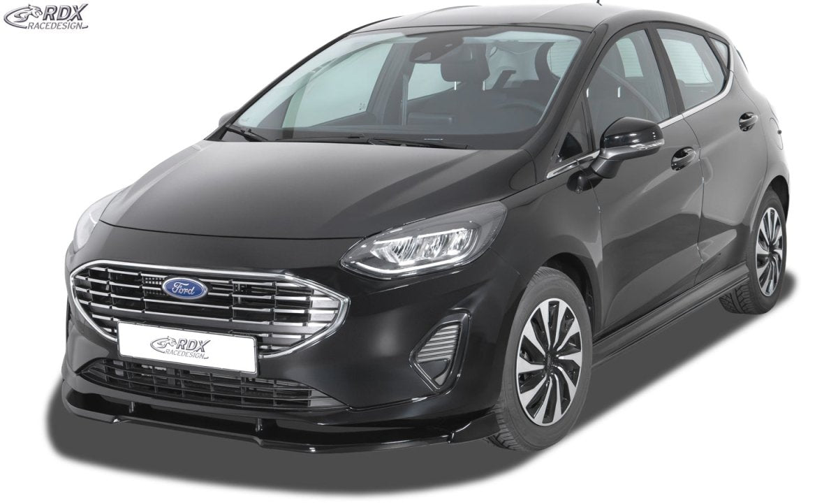 Front Spoiler VARIO-X for FORD Fiesta MK7 (MK8 in the UK) (JHH) / 2022-Present Front Lip Splitter RDX - RDX - RDFAVX30278