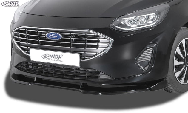 Front Spoiler VARIO-X for FORD Fiesta MK7 (MK8 in the UK) (JHH) / 2022-Present Front Lip Splitter RDX - RDX - RDFAVX30278
