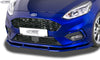 Front Spoiler VARIO-X for FORD Fiesta MK7 (MK8 in the UK) (JHH) ST-Line / 2017-2022 ST Front Lip Splitter RDX - RDX - RDFAVX30857