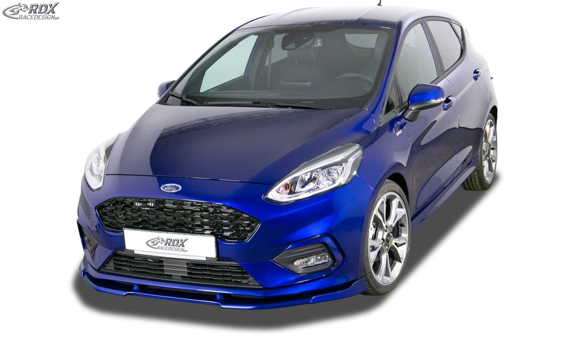 Front Spoiler VARIO-X for FORD Fiesta MK7 (MK8 in the UK) (JHH) ST-Line / 2017-2022 ST Front Lip Splitter RDX - RDX - RDFAVX30857