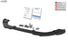 Front Spoiler VARIO-X for Front Spoiler VARIO-X for DACIA Sandero 2 OR Logan 2 (incl. MCV) Front Lip Splitter - RDX - RDX - RDFAVX30617