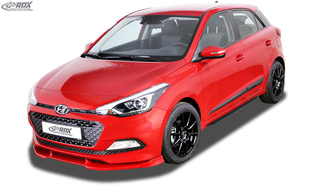 Front Spoiler VARIO-X for HYUNDAI i20 (GB | 2014-2018) Front Lip Splitter - RDX - Front Lip - RDX - RDFAVX30797