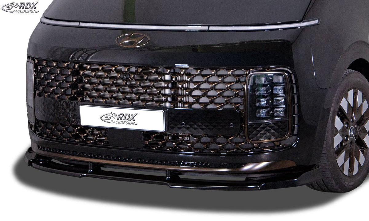 Front Spoiler VARIO-X for HYUNDAI Staria (US4, 2021+) Front Lip Splitter - RDX - Front Lip - RDX - RDFAVX30205