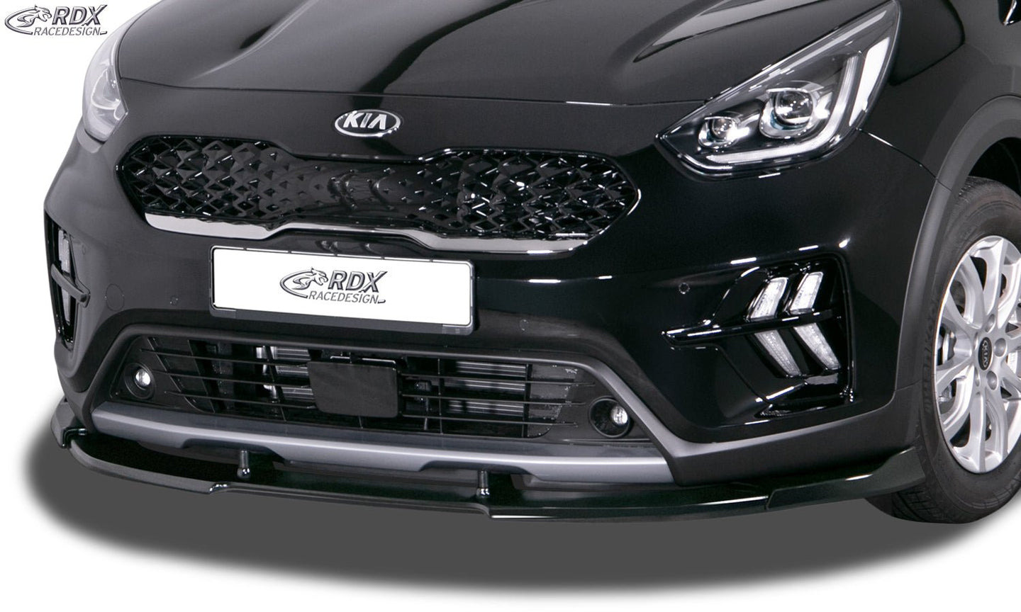 Front Spoiler VARIO-X for KIA Niro (Typ DE, 2016+) Front Lip Splitter - RDX - Front Lip - RDX - RDFAVX30106