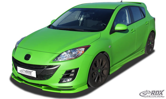 Front Spoiler VARIO-X for MAZDA 3 (BL) 2009-2011 Front Lip Splitter - RDX - Front Lip - RDX - RDFAVX30685