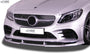 Front Spoiler VARIO-X for MERCEDES C-Class AMG-Line W205, S205, C205 (2018+) Front Lip Splitter - RDX - Front Lip - RDX - RDFAVX30052