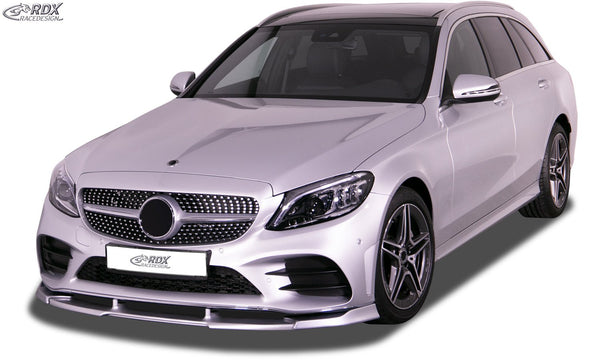 Alerón delantero VARIO-X para MERCEDES Clase C AMG-Line W205, S205, C205 (2018+) divisor de labio delantero - RDX
