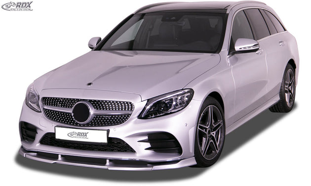 Front Spoiler VARIO-X for MERCEDES C-Class AMG-Line W205, S205, C205 (2018+) Front Lip Splitter - RDX - Front Lip - RDX - RDFAVX30052