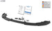Front Spoiler VARIO-X for MERCEDES C-Class AMG-Line W205, S205, C205 (2018+) Front Lip Splitter - RDX - Front Lip - RDX - RDFAVX30052