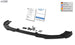 Front Spoiler VARIO-X for MERCEDES C-Class C 63 AMG W205, S205, C205 Front Lip Splitter - RDX - Front Lip - RDX - RDFAVX30902