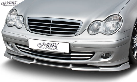 Frontspoiler VARIO-X für MERCEDES C-Klasse W203 2004+ Frontlippe Splitter - RDX