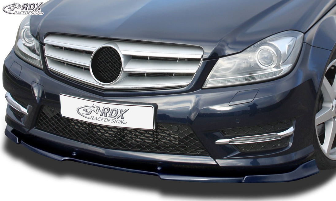 Front Spoiler VARIO-X for MERCEDES C-class W204 / S204 AMG-Styling 2011+ (Fit for Cars with AMG-Styling Frontbumper) Front Lip Splitter - RDX - Front Lip - RDX - RDFAVX30336