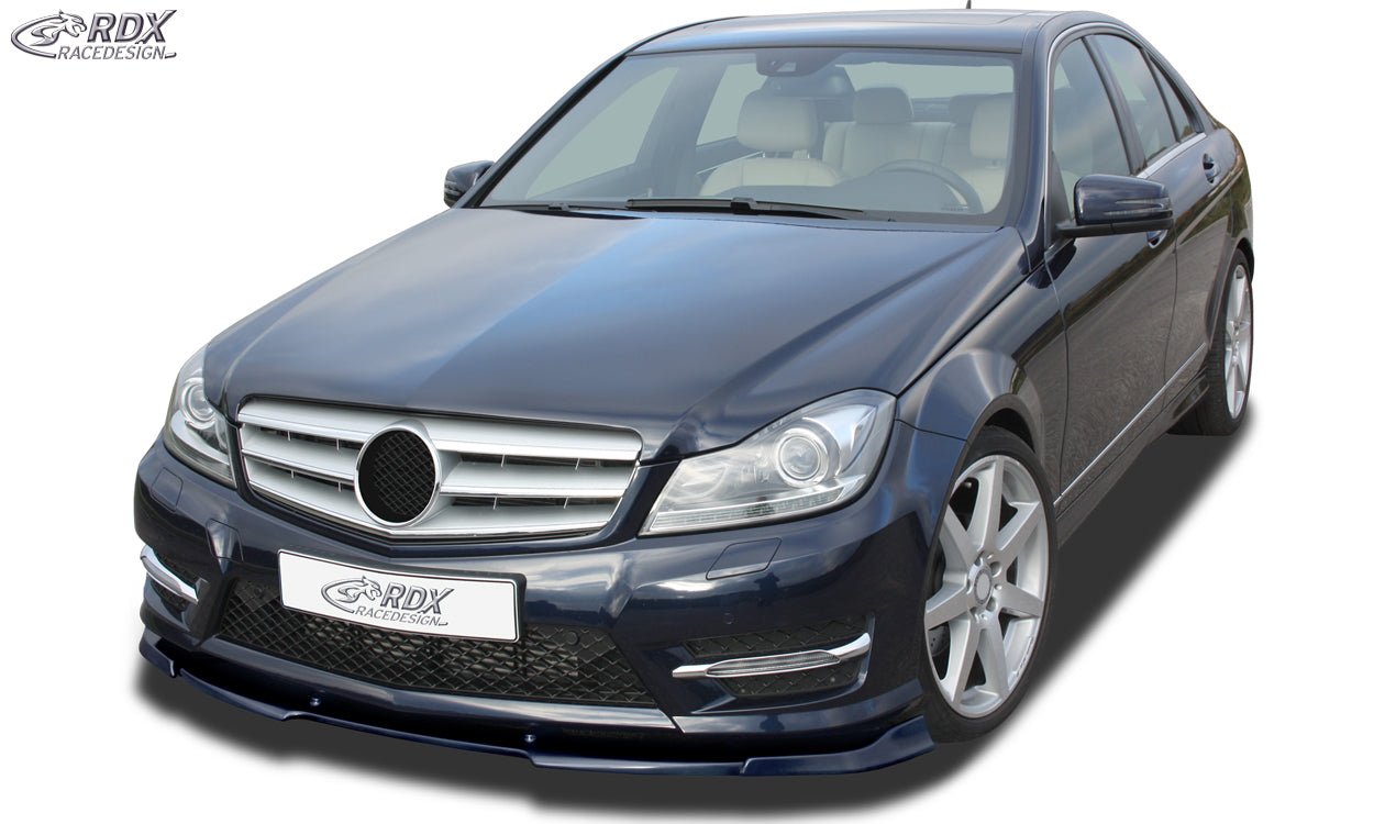Front Spoiler VARIO-X for MERCEDES C-class W204 / S204 AMG-Styling 2011+ (Fit for Cars with AMG-Styling Frontbumper) Front Lip Splitter - RDX - Front Lip - RDX - RDFAVX30336
