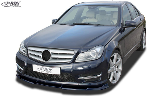 Front Spoiler VARIO-X for MERCEDES C-class W204 / S204 AMG-Styling 2011+ (Fit for Cars with AMG-Styling Frontbumper) Front Lip Splitter - RDX - Front Lip - RDX - RDFAVX30336