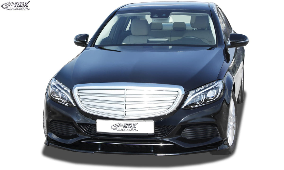 Front Spoiler VARIO-X for MERCEDES C-Class W205, S205, C205 (-2018) "V1" Front Lip Splitter - RDX - Front Lip - RDX - RDFAVX30749