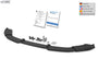 Front Spoiler VARIO-X for MERCEDES C-Class W205, S205, C205 (-2018) "V2" Front Lip Splitter - RDX - Front Lip - RDX - RDFAVX30123